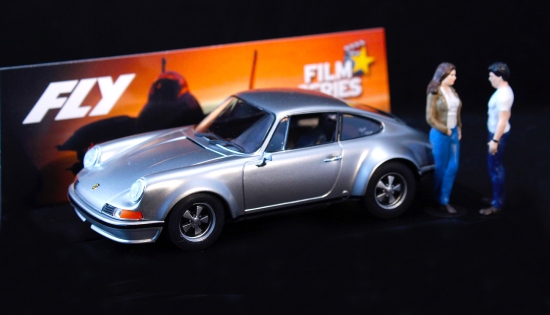 Fly Porsche 911 Silver Film Series Edition mit 2 Modellfiguren